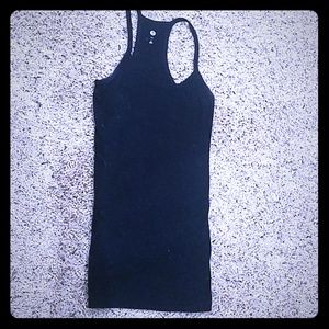 Black Spaghetti Strap Tank Top